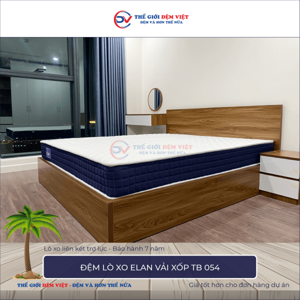 Đệm lò xo Elan vải xốp TB 054